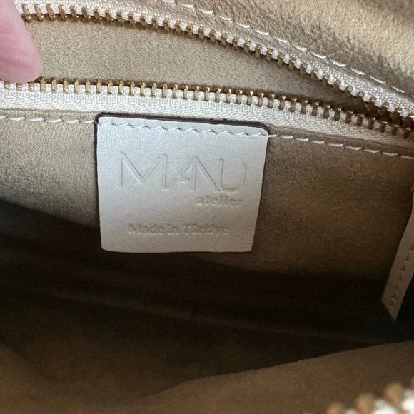 🤍🤍MANU ATELIER BAGUETTE/SHOULDER SOFT CALF LEATHER BAG!🤍🤍 - Picture 9 of 10